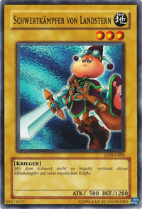 Schwertkämpfer von Landstern Yu-Gi-Oh! Karte LON-G002 Common