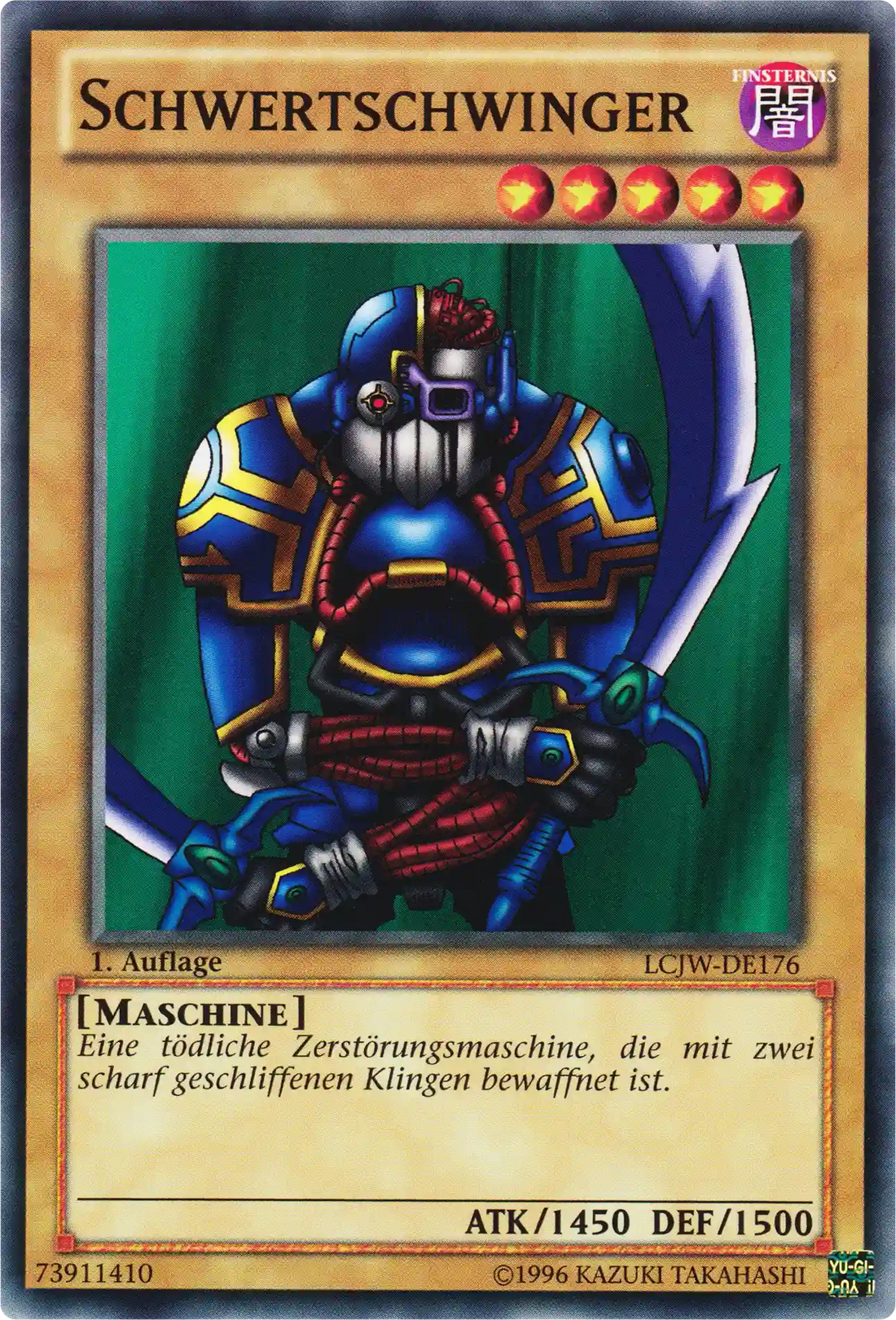 Schwertschwinger Yu-Gi-Oh! Karte LCJW-DE176 Common