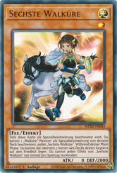 Sechste Walküre Yu-Gi-Oh! Karte MP20-DE043 Ultra Rare