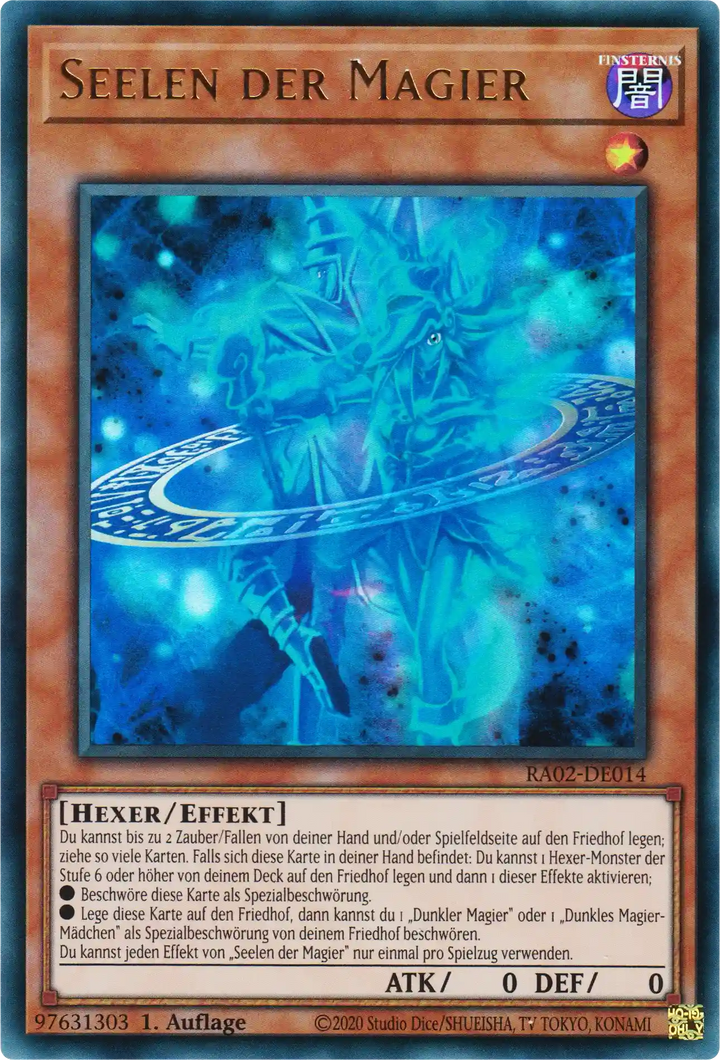 Seelen der Magier Yu-Gi-Oh! Karte RA02-DE014 Ultra Rare