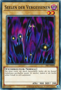 Seelen der Vergessenen Yu-Gi-Oh! Karte PSV-DE098 Common