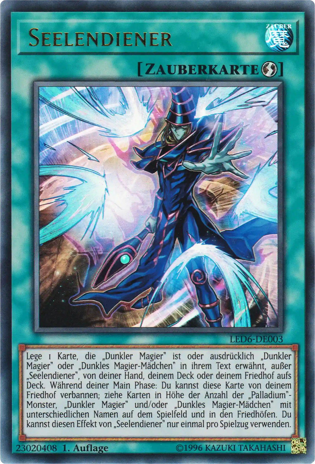 Seelendiener Yu-Gi-Oh! Karte LED6-DE003 Ultra Rare