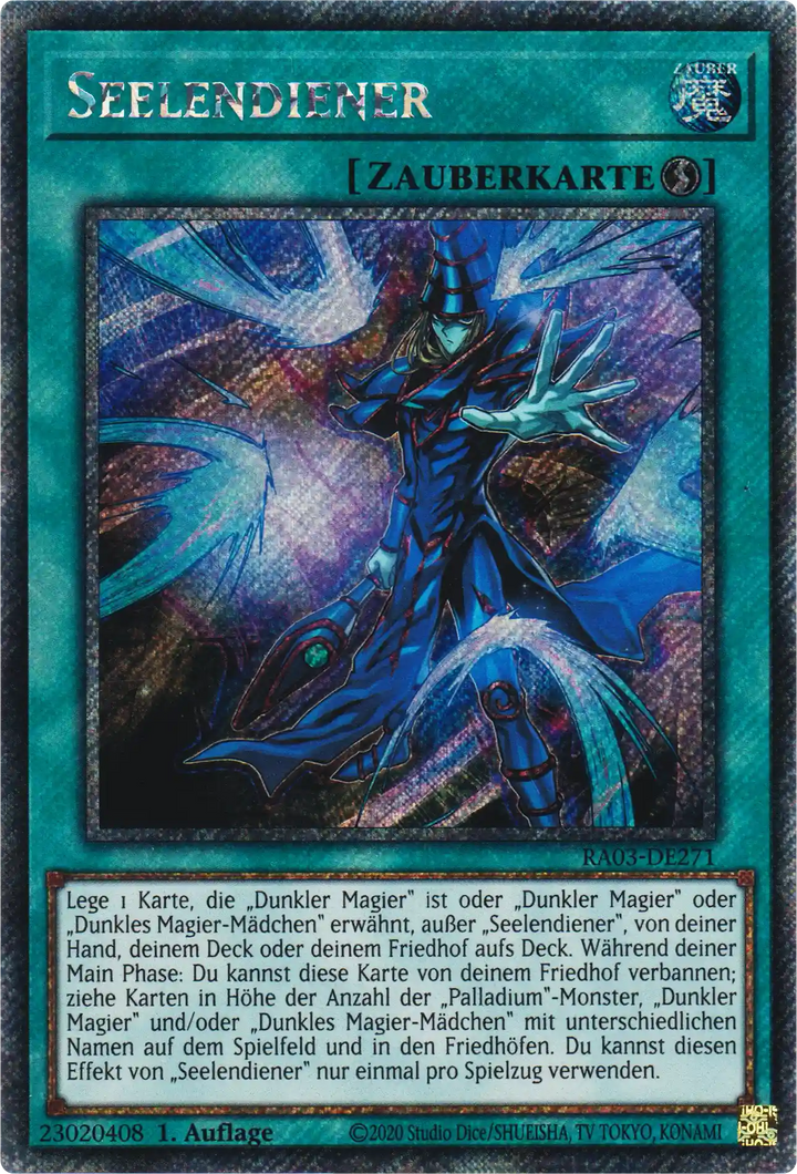 Seelendiener Yu-Gi-Oh! Karte RA03-DE271 Platinum Secret Rare