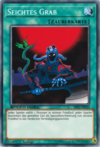 Seichtes Grab Yu-Gi-Oh! Karte SBLS-DE039 Common