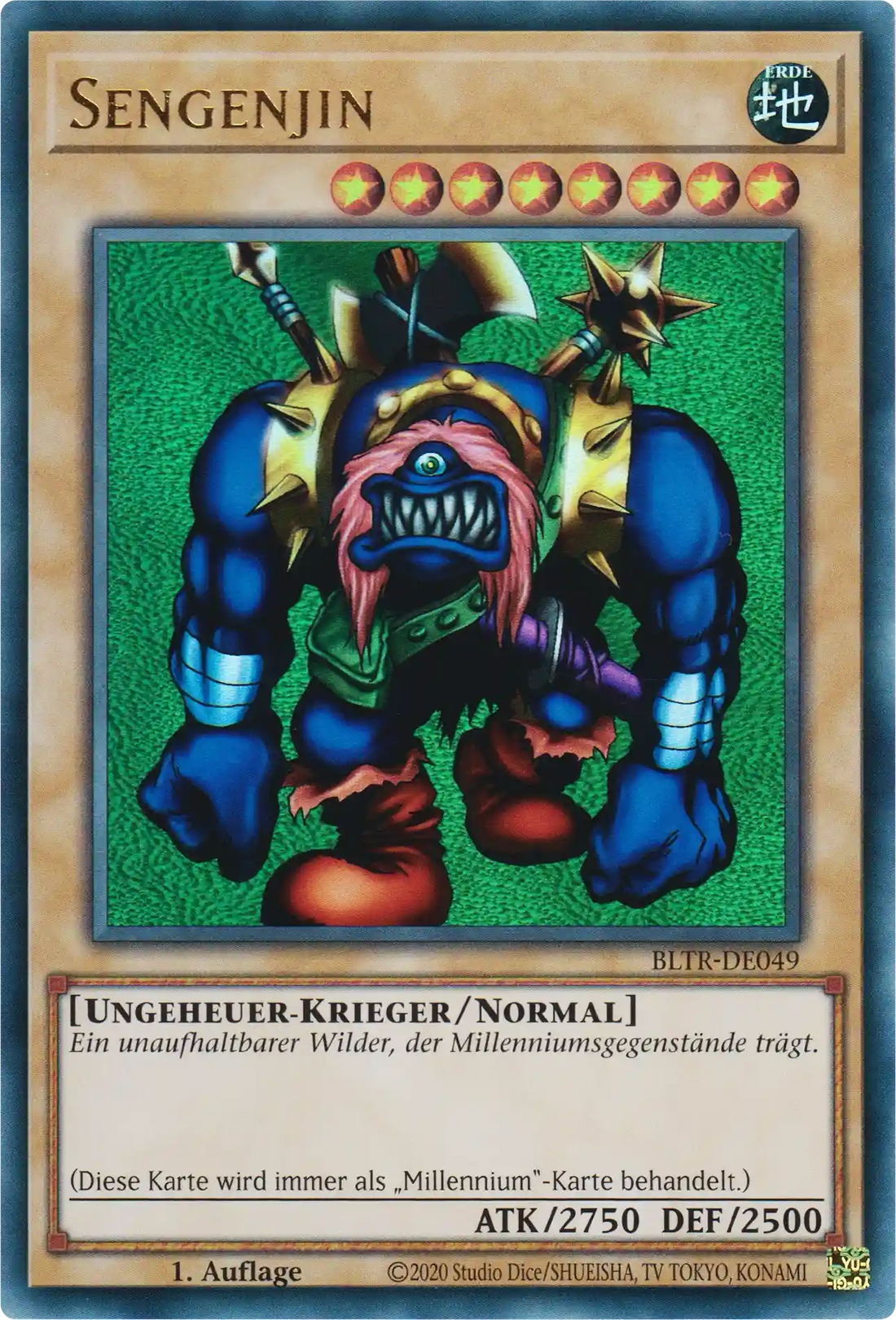Sengenjin Yu-Gi-Oh! Karte BLTR-DE049 Ultra Rare