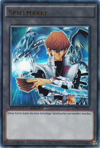 Seto Kaiba & Blauäugiger w. Drache Spielmarke Yu-Gi-Oh! Karte LDK2-DET02 Ultra Rare
