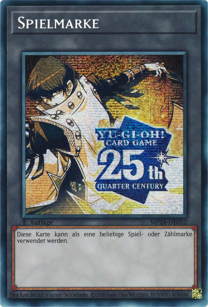 Seto Kaiba Spielmarke Yu-Gi-Oh! Karte MP24-DE052 Secret Rare