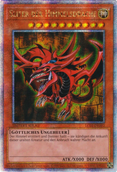 Slifer der Himmelsdrache Yu-Gi-Oh! Karte LC01-DE002 Quarter Century Secret Rare