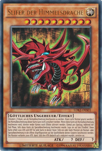 Slifer der Himmelsdrache Yu-Gi-Oh! Karte LDK2-DES01 Ultra Rare