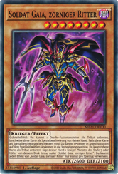 Soldat Gaia, zorniger Ritter Yu-Gi-Oh! Karte MP21-DE100 Common