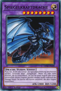 Spiegelkraftdrache Yu-Gi-Oh! Karte LEDD-DEA39 Common