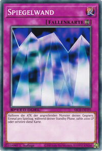 Spiegelwand Yu-Gi-Oh! Karte SBCB-DE193 Common