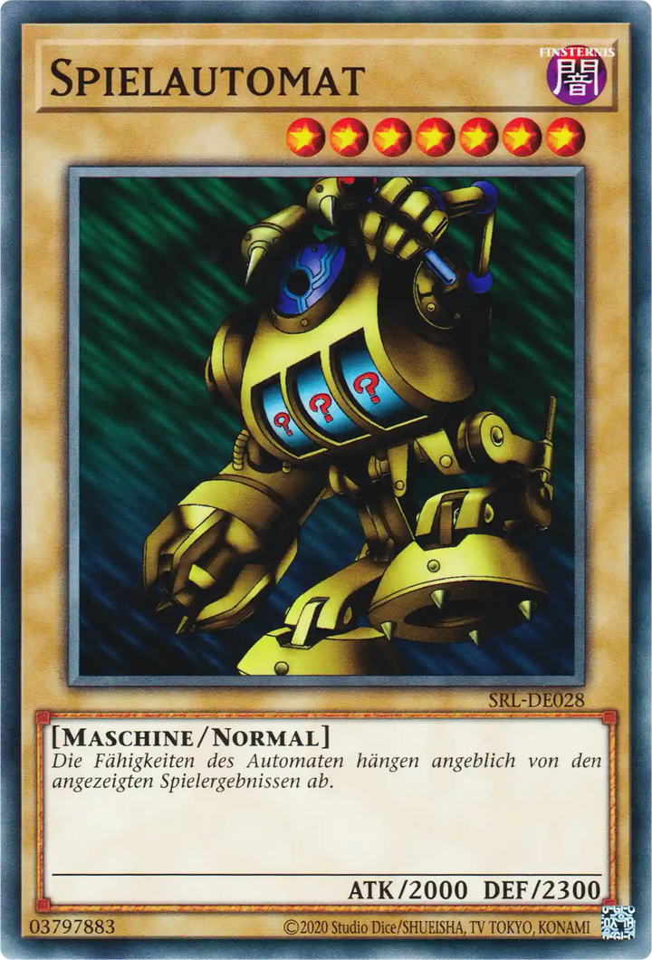 Spielautomat Yu-Gi-Oh! Karte SRL-DE028 Common