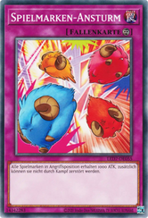 Spielmarken-Ansturm Yu-Gi-Oh! Karte LED7-DE055 Common