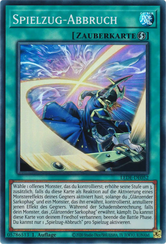 Spielzug-Abbruch Yu-Gi-Oh! Karte LEDE-DE052 Super Rare