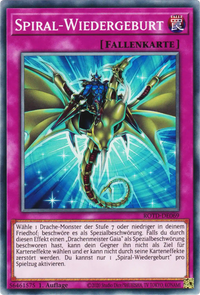 Spiral-Wiedergeburt Yu-Gi-Oh! Karte ROTD-DE069 Common
