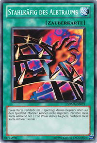 Stahlkäfig des Albtraums Yu-Gi-Oh! Karte SDMA-DE021 Common