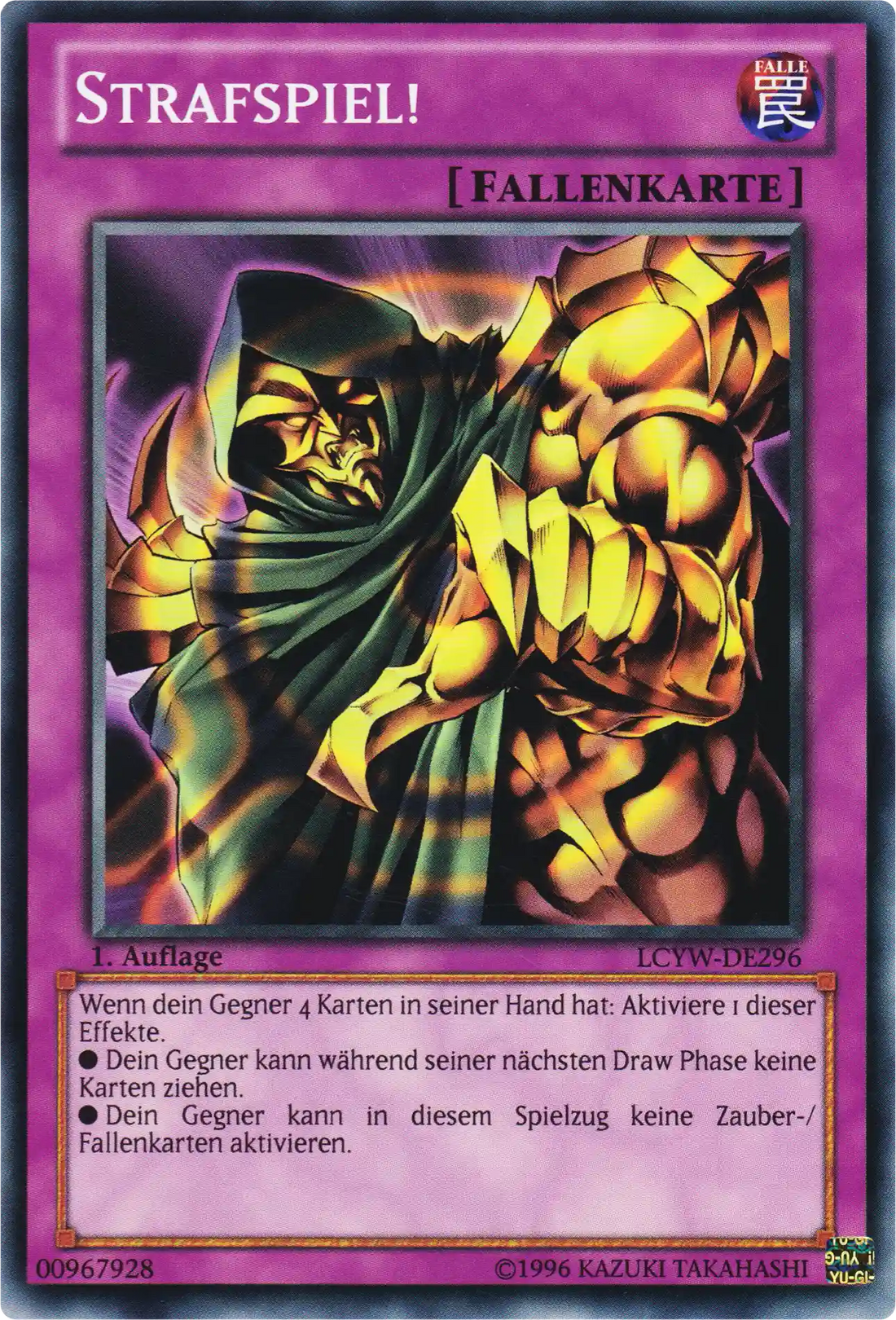 Strafspiel! Yu-Gi-Oh! Karte LCYW-DE296 Common