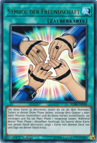 Symbol der Freundschaft Yu-Gi-Oh! Karte BLHR-DE058 Ultra Rare