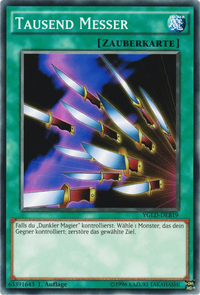 Tausend Messer Yu-Gi-Oh! Karte YGLD-DEB19 Common