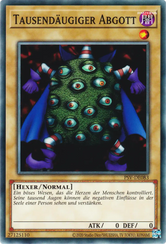 Tausendäugiger Abgott Yu-Gi-Oh! Karte PSV-DE083 Common