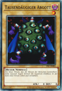 Tausendäugiger Abgott Yu-Gi-Oh! Karte PSV-DE083 Common