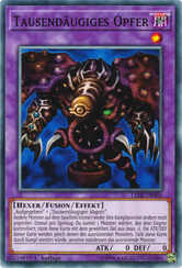 Tausendäugiges Opfer Yu-Gi-Oh! Karte LED2-DE005 Common