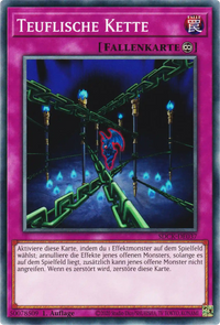 Teuflische Kette Yu-Gi-Oh! Karte SDCK-DE037 Common