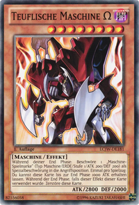 Teuflische Maschine Ω Yu-Gi-Oh! Karte LCJW-DE181 Common