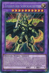Timaeus der Schicksalsritter Yu-Gi-Oh! Karte DRL2-DE001 Secret Rare