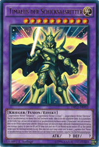 Timaeus der Schicksalsritter Yu-Gi-Oh! Karte DRL3-DE055 Ultra Rare