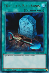Törichtes Begräbnis Yu-Gi-Oh! Karte RA02-DE049 Ultra Rare