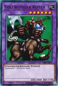 Tollwütiger Reiter Yu-Gi-Oh! Karte MRD-DE077 Common