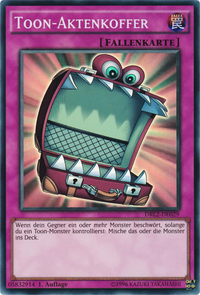 Toon-Aktenkoffer Yu-Gi-Oh! Karte DRL2-DE029 Super Rare