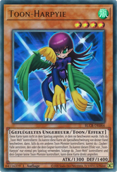 Toon-Harpyie Yu-Gi-Oh! Karte BLCR-DE066 Ultra Rare