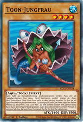 Toon-Jungfrau Yu-Gi-Oh! Karte LDS1-DE054 Common