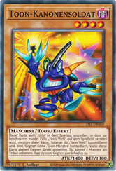 Toon-Kanonensoldat Yu-Gi-Oh! Karte LDS1-DE060 Common
