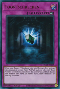 Toon-Schrecken Yu-Gi-Oh! Karte BLCR-DE069 Ultra Rare