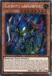 Toon-Schwarz glänzender Soldat Yu-Gi-Oh! Karte RA03-DE272 Platinum Secret Rare