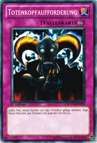 Totenkopfaufforderung Yu-Gi-Oh! Karte SDMA-DE031 Common