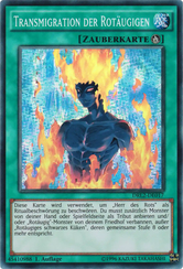 Transmigration der Rotäugigen Yu-Gi-Oh! Karte DRL2-DE017 Super Rare