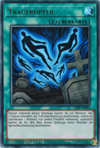 Traueropfer Yu-Gi-Oh! Karte LART-DE053 Ultra Rare