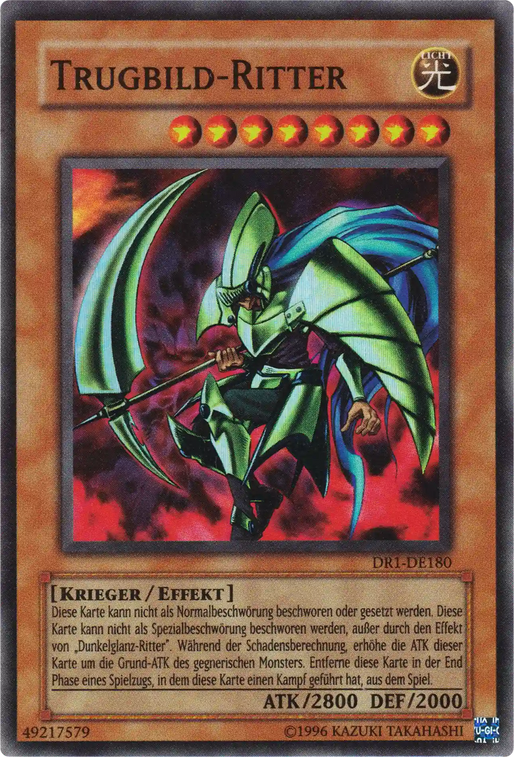 Trugbild-Ritter Yu-Gi-Oh! Karte DR1-DE180 Super Rare