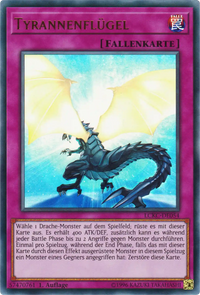 Tyrannenflügel Yu-Gi-Oh! Karte LCKC-DE054 Ultra Rare