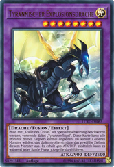 Tyrannischer Explosionsdrache Yu-Gi-Oh! Karte LCKC-DE063 Ultra Rare