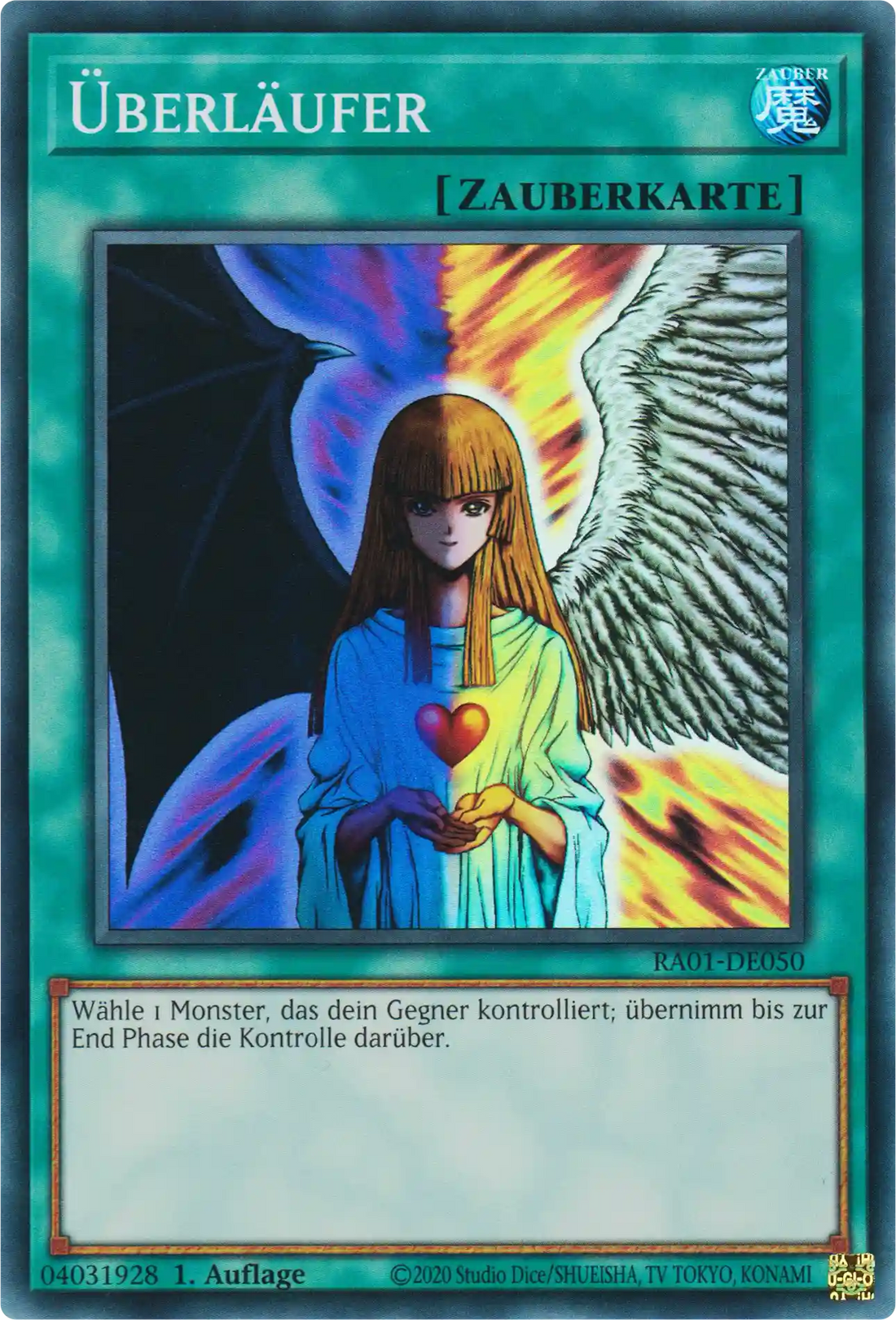 Überläufer Yu-Gi-Oh! Karte RA01-DE050 Super Rare