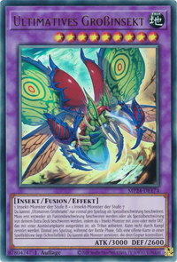 Ultimatives Großinsekt Yu-Gi-Oh! Karte MP24-DE174 Ultra Rare
