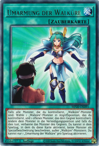 Umarmung der Walküre Yu-Gi-Oh! Karte MP20-DE091 Rare