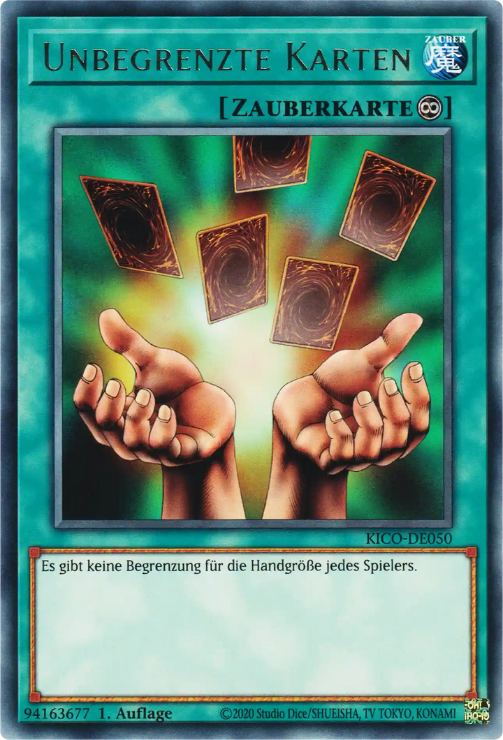 Unbegrenzte Karten Yu-Gi-Oh! Karte KICO-DE050 Rare
