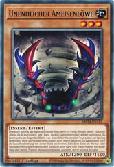 Unendlicher Ameisenlöwe Yu-Gi-Oh! Karte MP24-DE312 Common